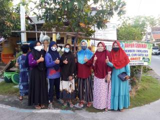 Kampung Tangguh Tanpa Covid-19, Warga Plosowahyu Terus Lakukan GPS